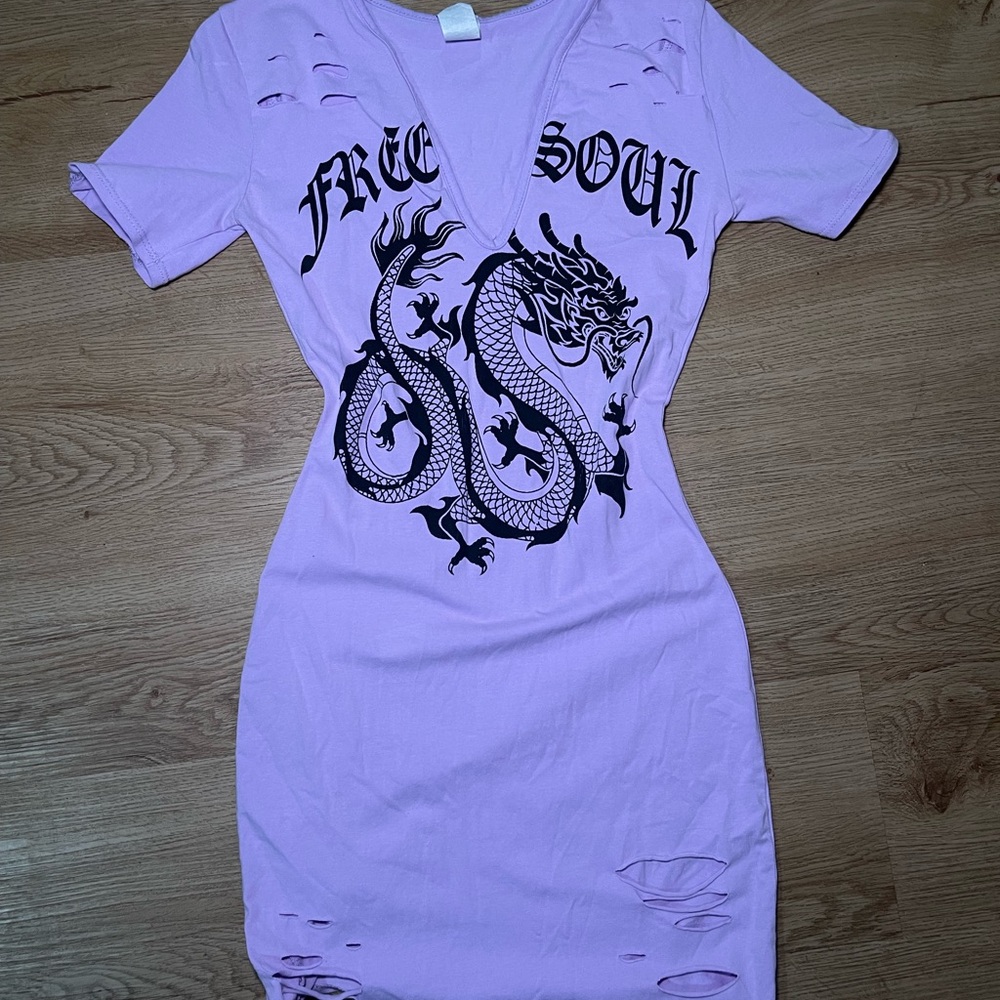 Free Soul Purple Dress